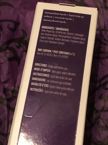 Younique Youology Liquid Makeup Remover