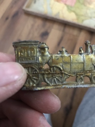 Antique McLoughlin Bros 1895 The Game of Mail Express Accommodation Board Game