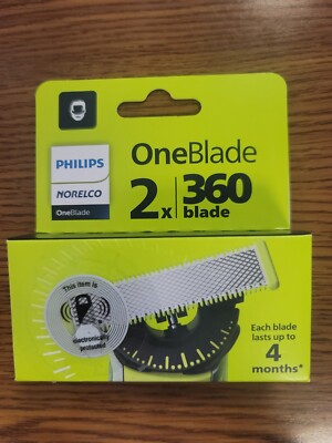 Philips OneBlade 360 Replacement Blade x2 - QP420/80 New Sealed