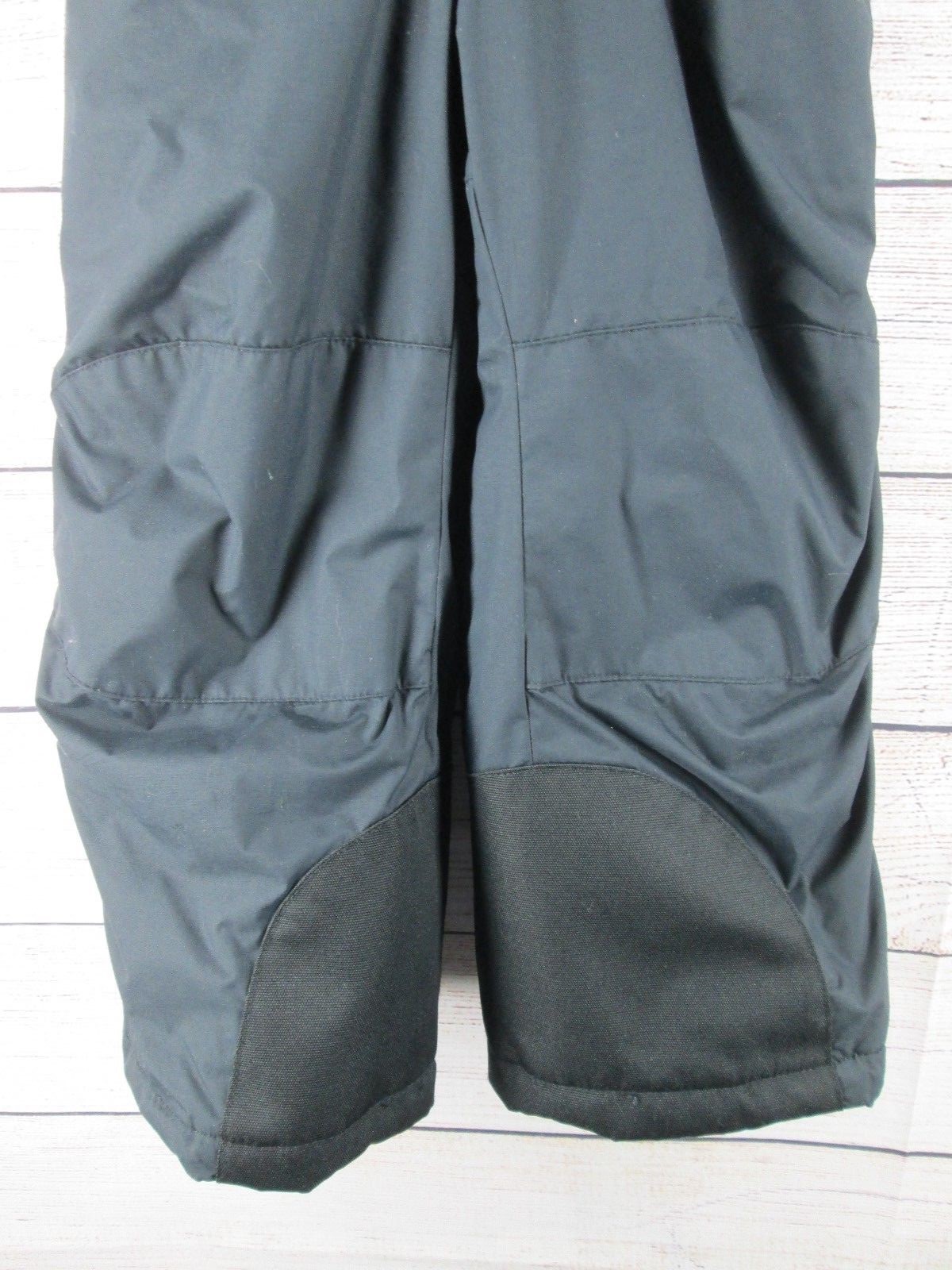 Columbia Omni Shield Snowsuit Bib Overalls Kids Youth 4/5 Black