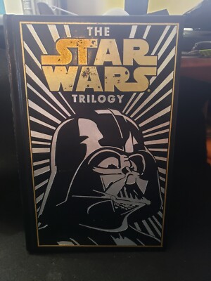 THE STAR WARS TRILOGY (Darth Vader) George Lucas Deluxe Leather Bound Gilding