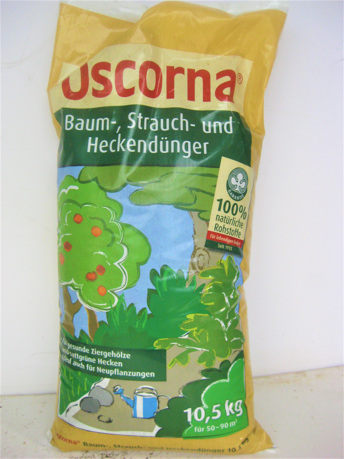 Oscorna Baum Strauch und Heckendünger Naturdünger Volldünger 10,5Kg (2,28?/1Kg)