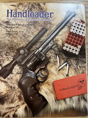 HANDLOADER AMMUNITION RELOADING JOURNAL  -  JANUARY - FEB 1976