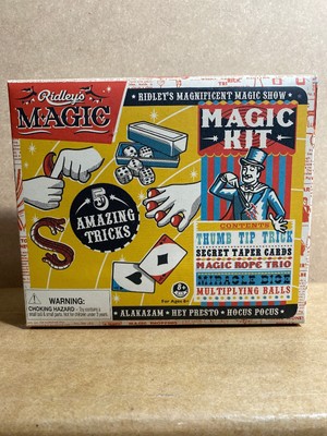 Ridley's Magic Kit 5 Tricks Magnificent Magic Show B70