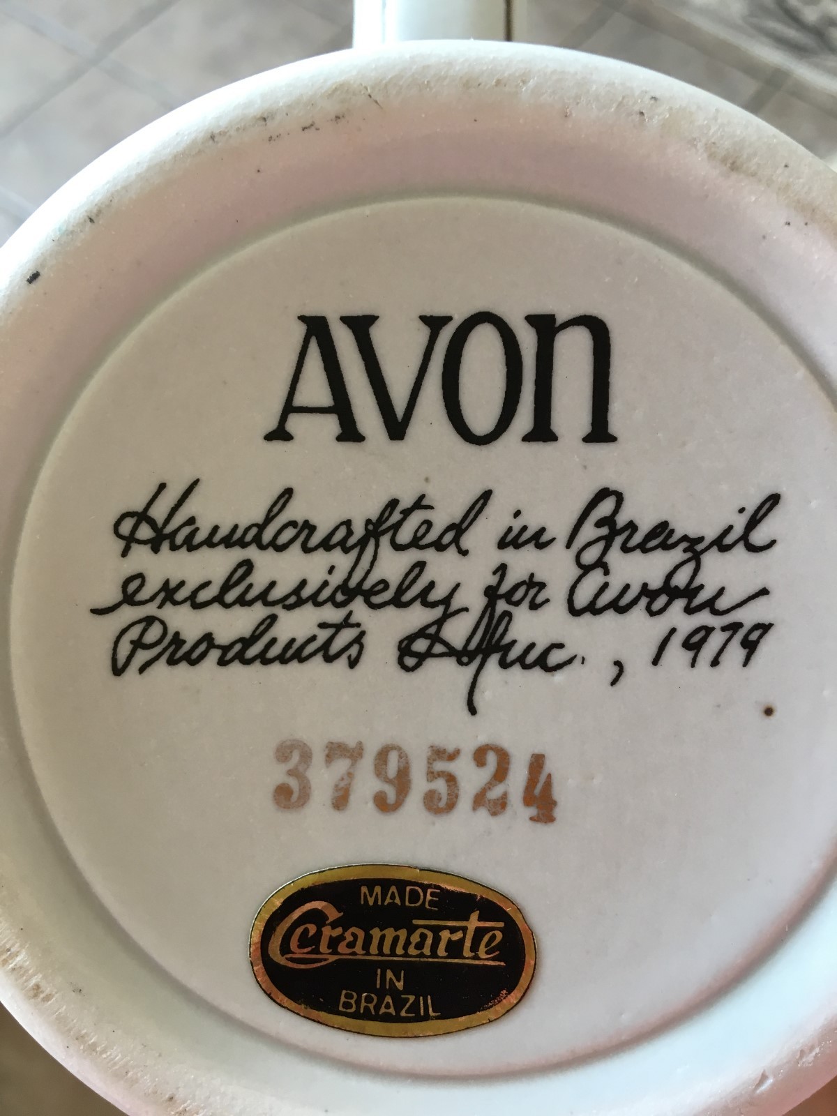 Avon 1979 Automobile Vintage Classic Cars Lidded Beer Stein Ceramarte Brazil