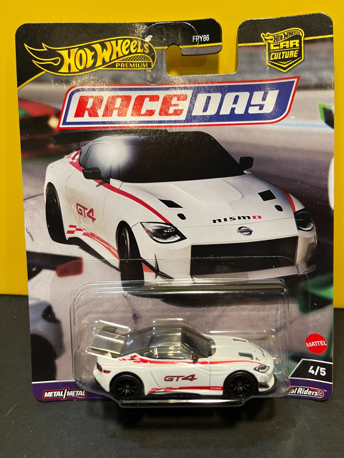 1/64 HOT WHEELS CAR CULTURE REAL RIDERS RACE DAY 2023 NISSAN Z GT4