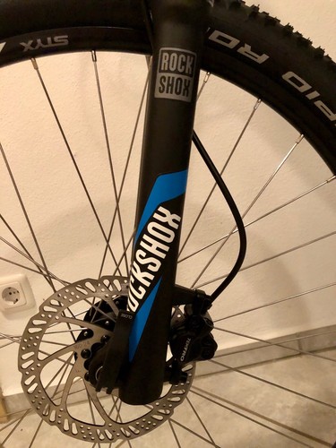 BULLS LT 27 MTB 27,5 Zoll Shimano schwarz weiss Mountainbike