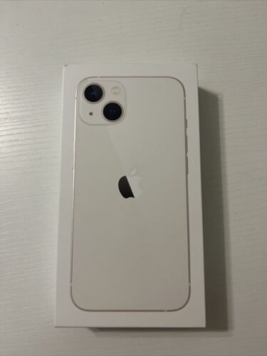 Apple iPhone 13 128GB Starlight White - EMPTY BOX ONLY Apple iPhone 13 128GB Starlight White - EMPTY BOX ONLY