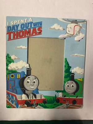 Thomas The Train 9 1/2 x 11 Photo Frame  I Spent A Day Out With Thomas 