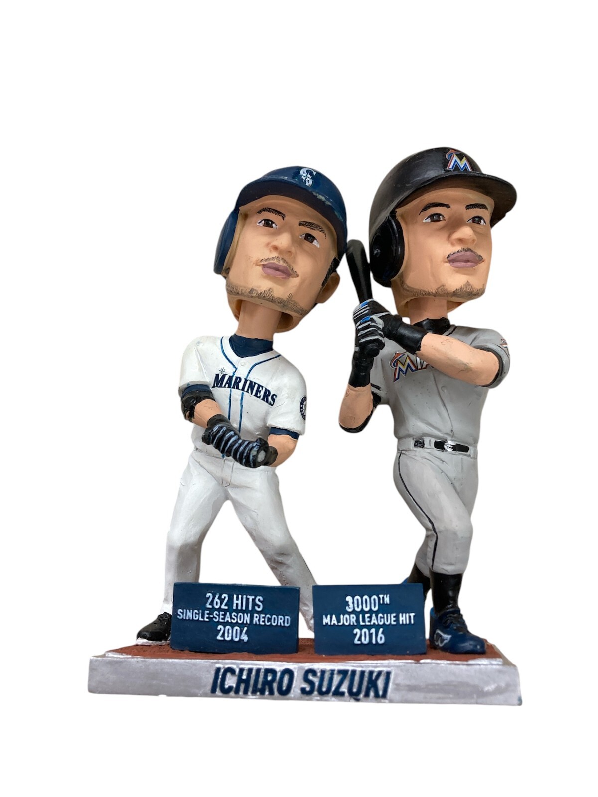 Ichiro アクションフィギュア Seattle Mariners Ichiro Suzuki figures Seattle Mariners MLB Milestone hits | eBay