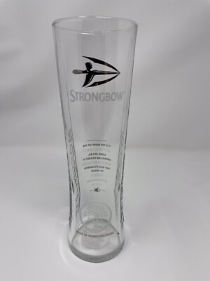 Strongbow Pint Glass - Tall Glass - BRAND NEW - Man Cave/Bar