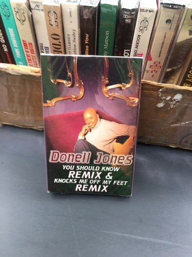 DONELL JONES YOU SHOULD KNOW REMIX FACTORY SEALED CASSETTE