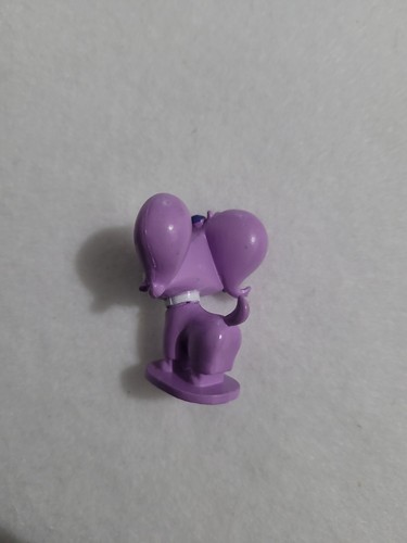Disney Junior Cupcake Purple  Puppy Dog Pals Toy Figure PVC Cake Topper 1.5" W