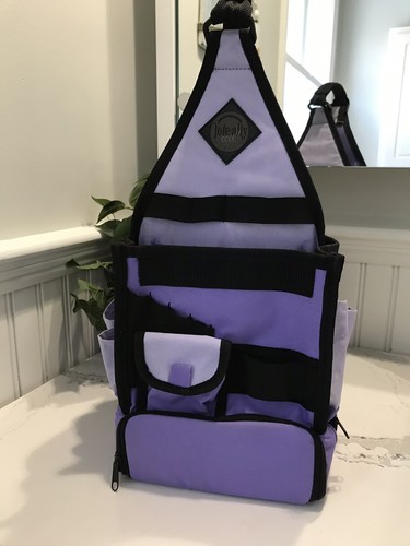 Tote-Ally Cool Tote On the Go Scrapbook Canvas Craft Tool Storage AMM Pink Bag