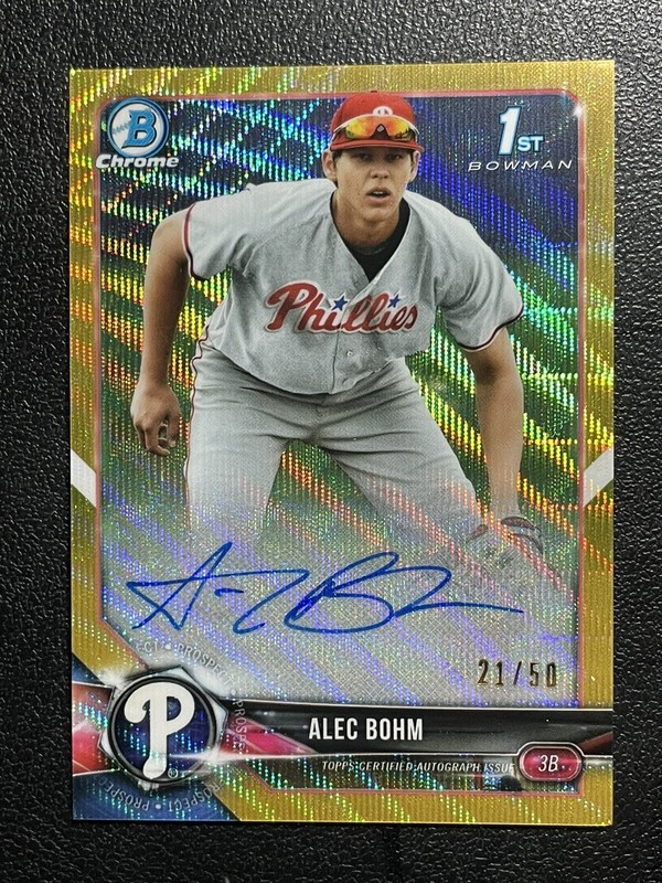 Alec Bohm Baseball Card Database Newest Products Will Be Shown First