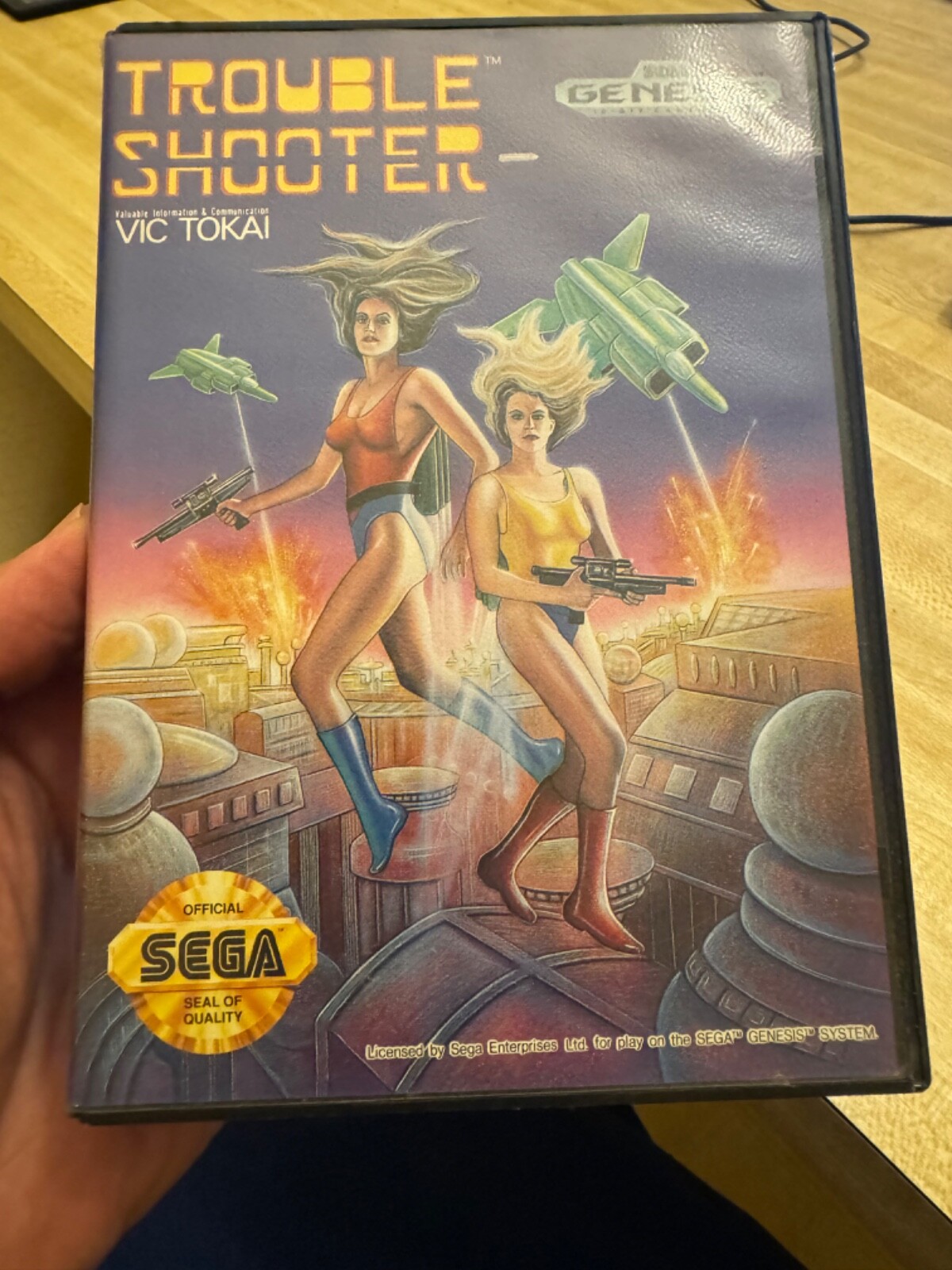 Trouble Shooter sega genesis CIB RARE Trouble Shooter sega genesis CIB RARE