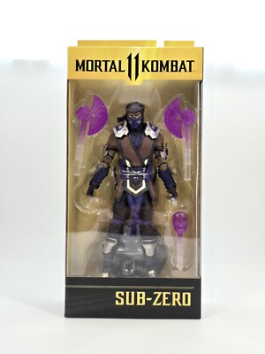 Sub Zero Winter Purple Variant Mortal Kombat 11 McFarlane Toys Action Figure New
