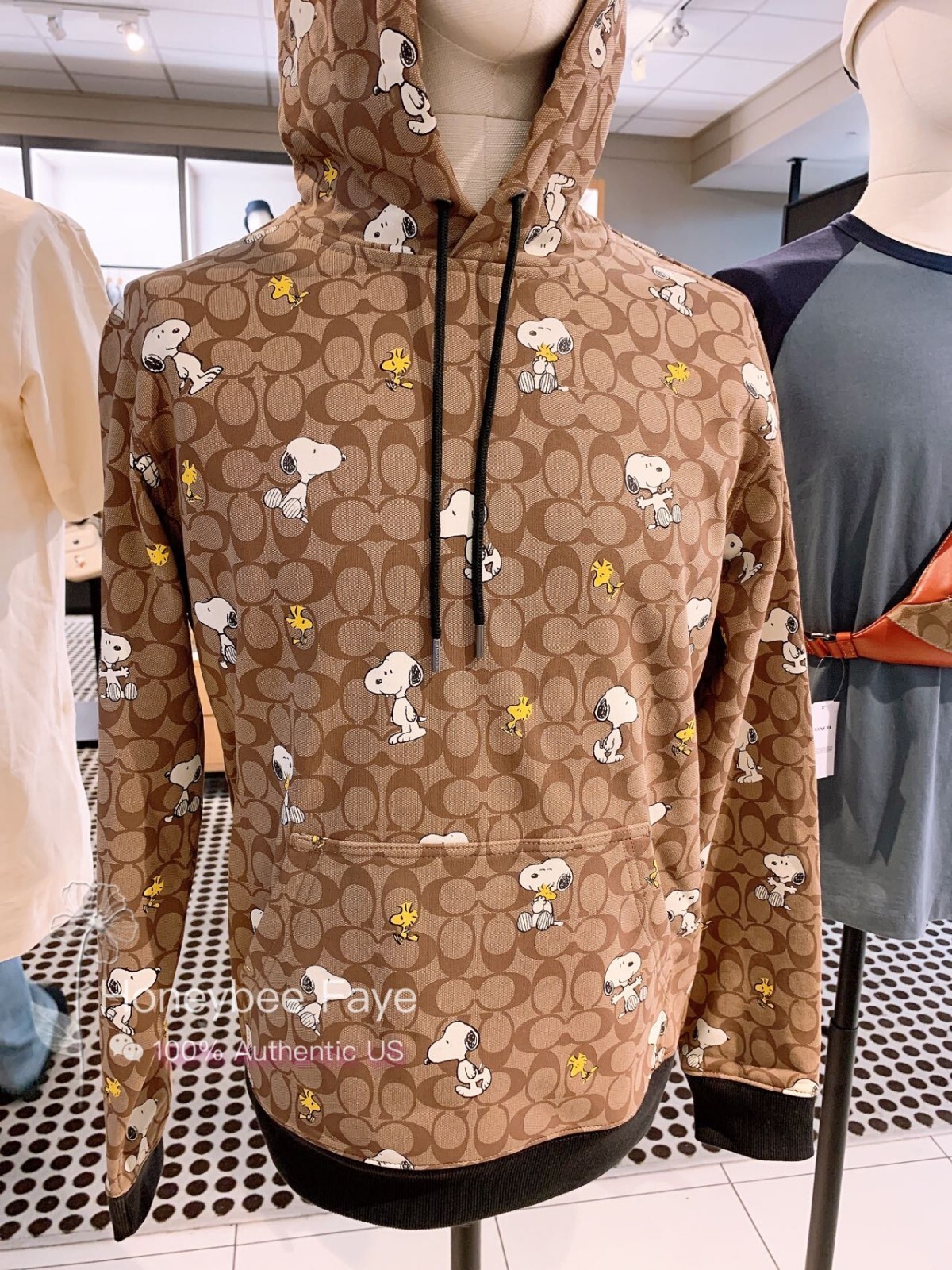美品 COACH PEANUTS スヌーピー ウッドストック パーカー｜Yahoo COACH 