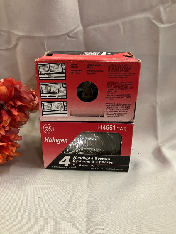 GE Hallogen Headlight Bulb H4651 ( 1A1) High Beam 2