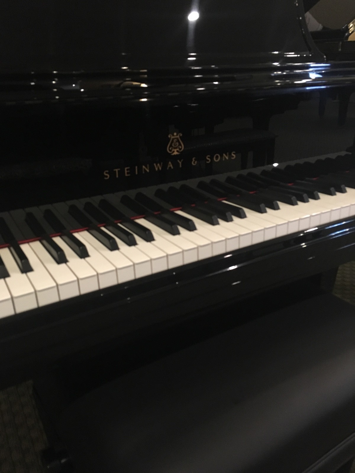 Steinway L Grand Piano Polished Ebony