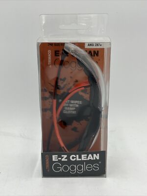 TRIMACO 07926 E-Z CLEAN ANTI-FOG, ANTI-OIL AND ANTI-DUST SAFETY GOGGLES