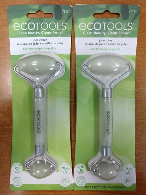 2Pk EcoTools Jade Roller For Face Promotes Circulation/Reduce Inflammation R1P3