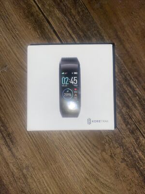 Koretrak Smart Watch New In Box  SEALED one Size Fits HR BP 02