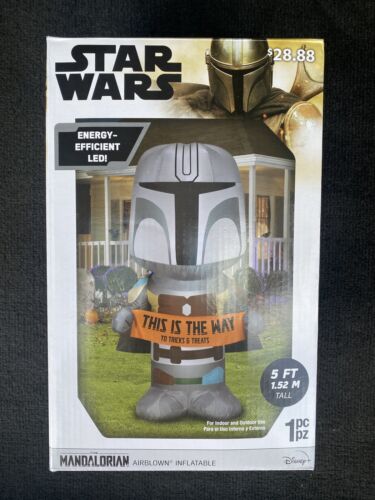 Star Wars The Mandalorian This Is The Way 5ft Halloween Airb