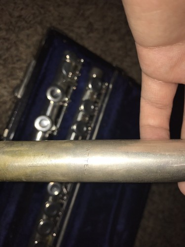 Pre-owned Gemeinhardt M2S Solid Silver Flute & Case #402284