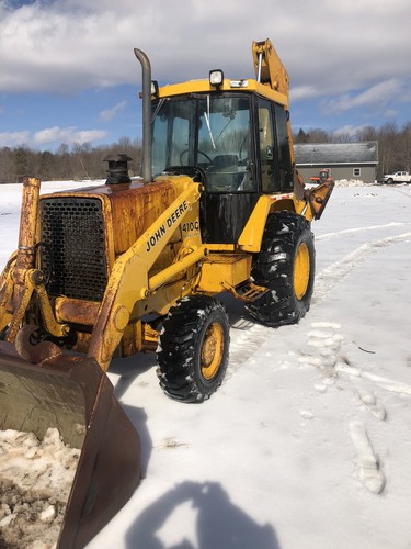 John Deere 410c Loader Backhoe