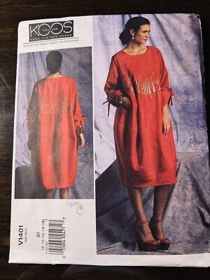 Koos Couture Uncut Vogue Pattern V1401 Sizes 8-16