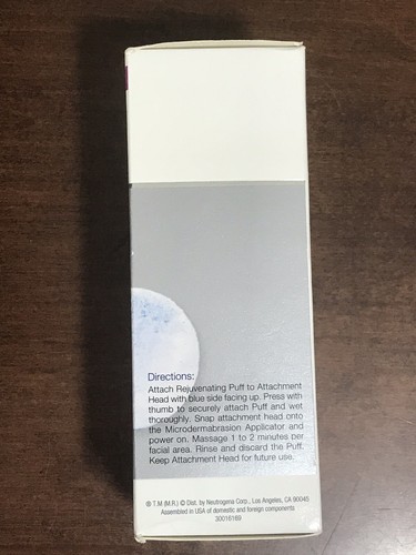 Neutrogena Microdermabrasion System Puffs Refill 24 Piece New In Package