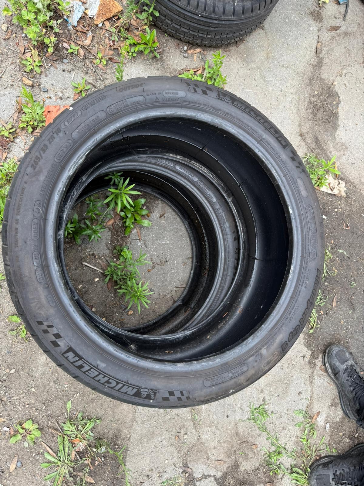 265 35 18 Michelin, Pilot Sport Cup 2, XL, 97Y, x2 A Pair 4.5mm (F1_tyres) YD134