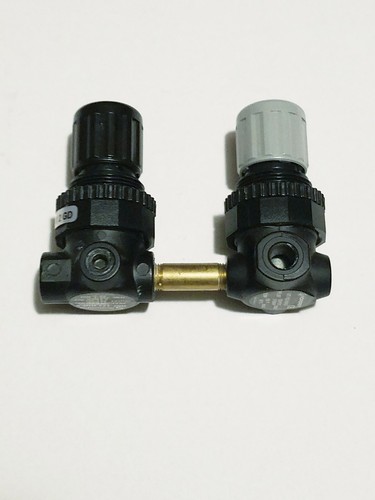 Norgren V07-100-NNKA Pressure Relief Valve w/ R07-123-RNEA Regulator