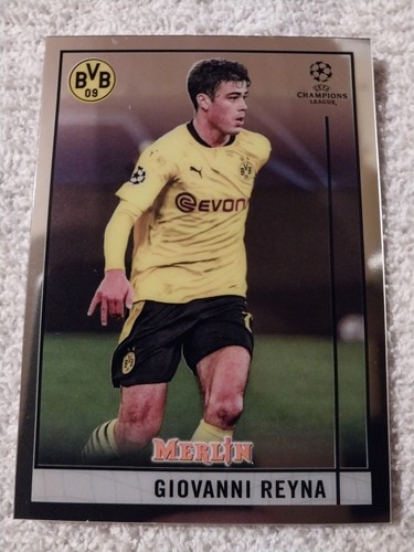2020-21 Topps MERLIN Giovanni Reyna グリーン 2020-21 Topps Merlin Giovanni Reyna Green REFRACTOR /99 SSP