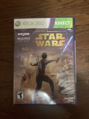 **FACTORY SEALED** Kinect Star Wars for Xbox 360 Kinect Video Game Brand New