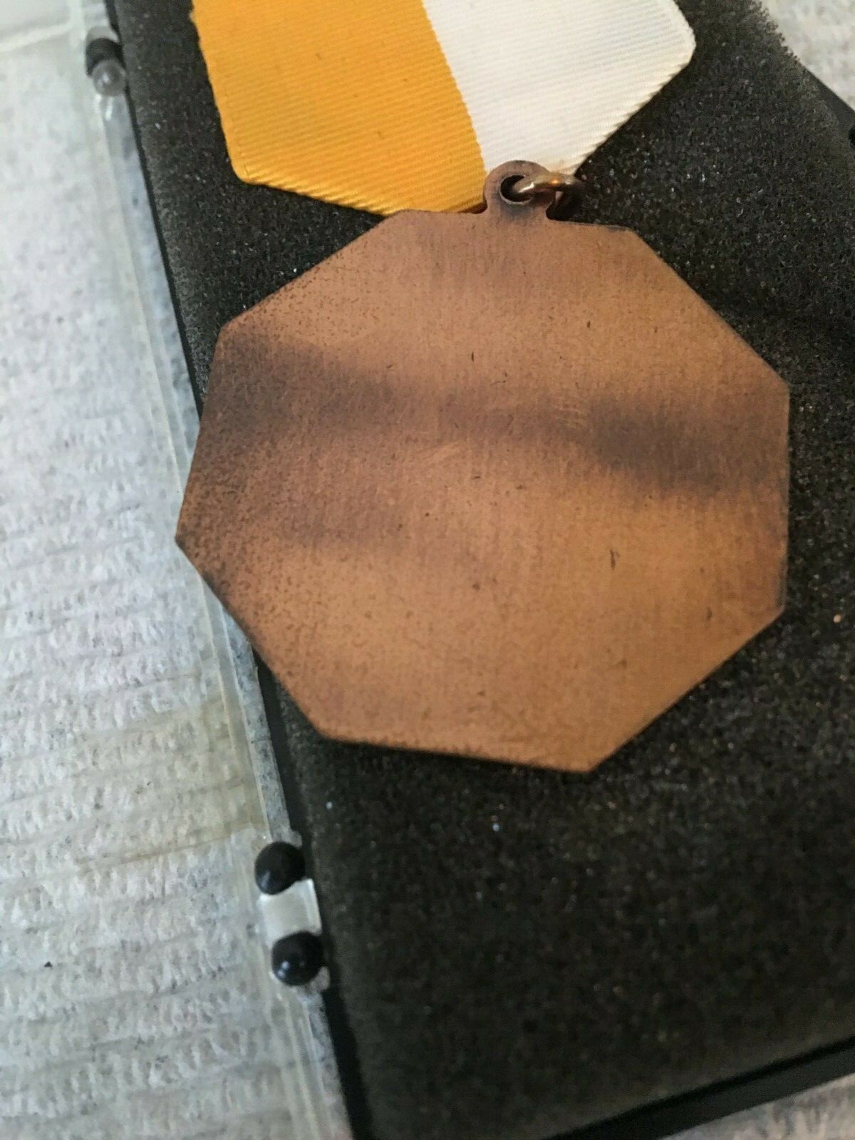 Vintage United States Kids Wrestling Federation Medal Pendant Award
