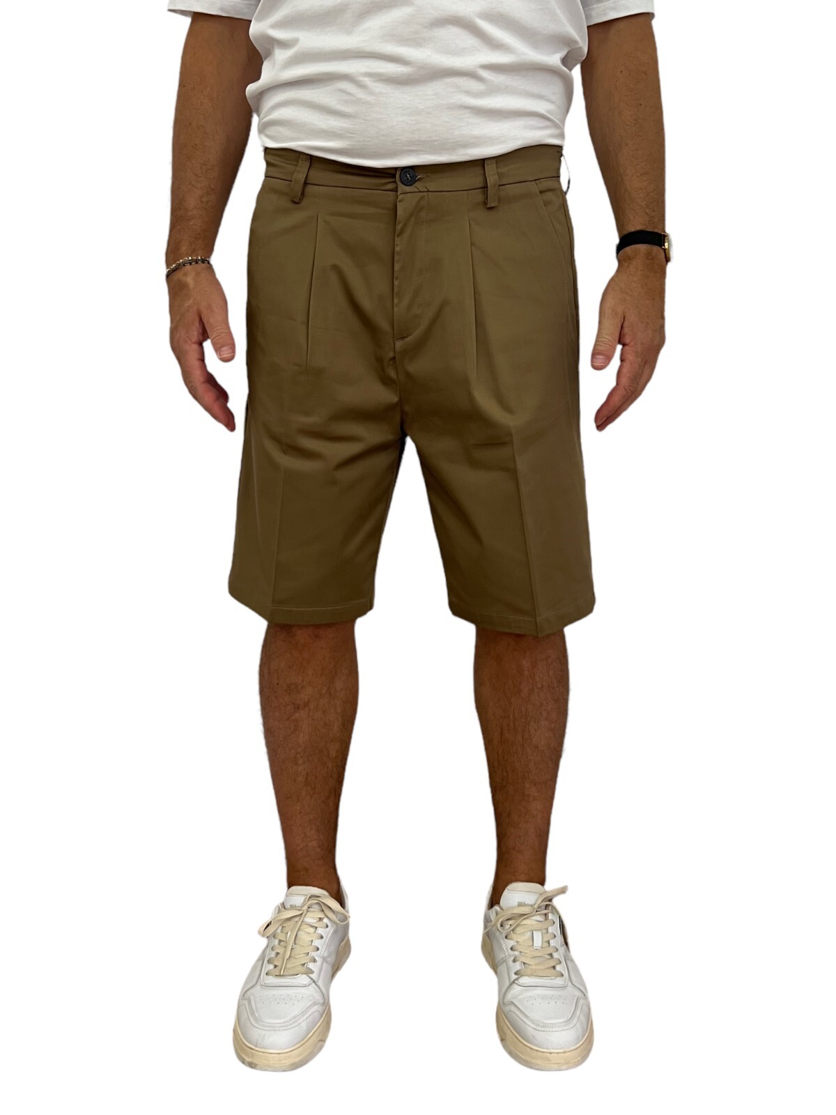 

Bermuda Cotton RH HOMINE Saint Tropez T286 Сделано в Италии Цвет табака, Tobacco