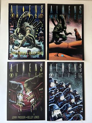 ALIENS HIVE 1-4 Dark Horse Comics High Grade Set JERRY PROSSER JONES 1992