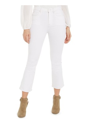 

7 FOR ALL MANKIND Женские укороченные джинсы цвета слоновой кости Размер: 26 Талия, Цвет слоновой кости, AU8512359