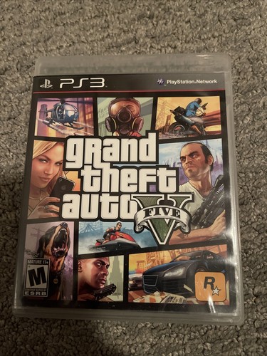 Grand Theft Auto V Five GTA 5 (PlayStation PS3) - Free