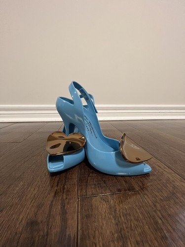 Vivienne Westwood melissa ブラック ハイヒール38 Vivienne