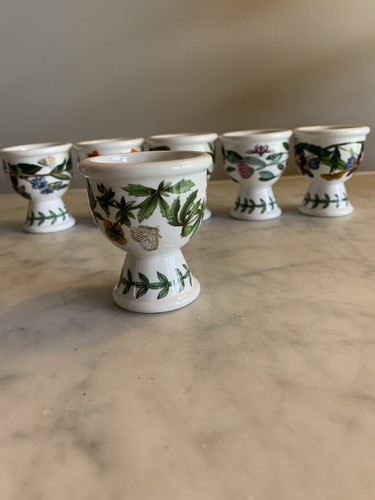 Portmeirion Botanic Garden Egg Coddler Set Of 6 No Duplicates