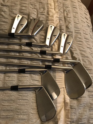 Nike Victory Red Forged TW Blade Irons 3-PW +54 60 Degree Wedges.