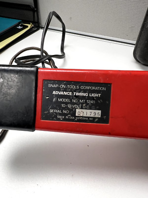 Snap-On MT-1241 Inductive Advance Timing Light *untested*