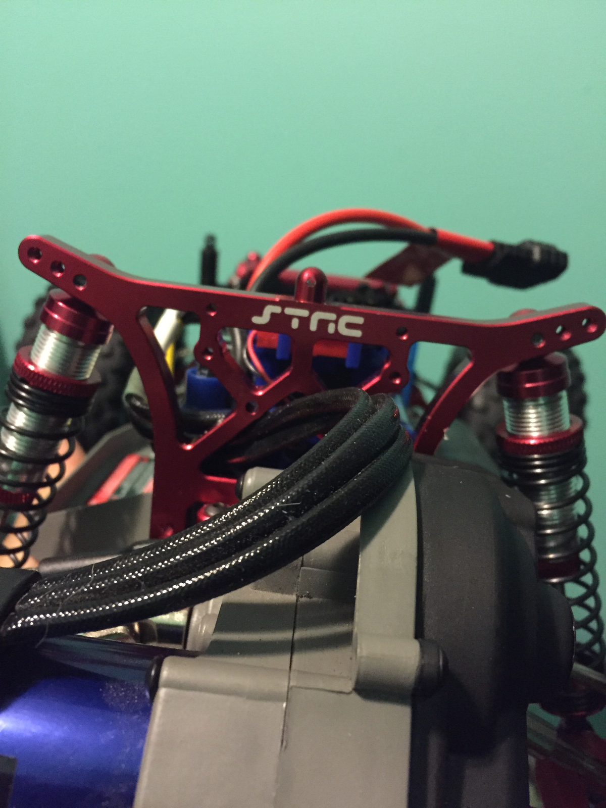 Traxxas 2wd Slash Stampede Rustler STRC Aluminum Front & Rear Shock Tower Set, R eBay