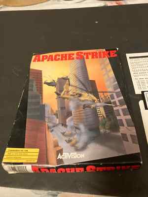 c64 Apache Strike by Activision City attack by helicopter , Airwolf knock off.
