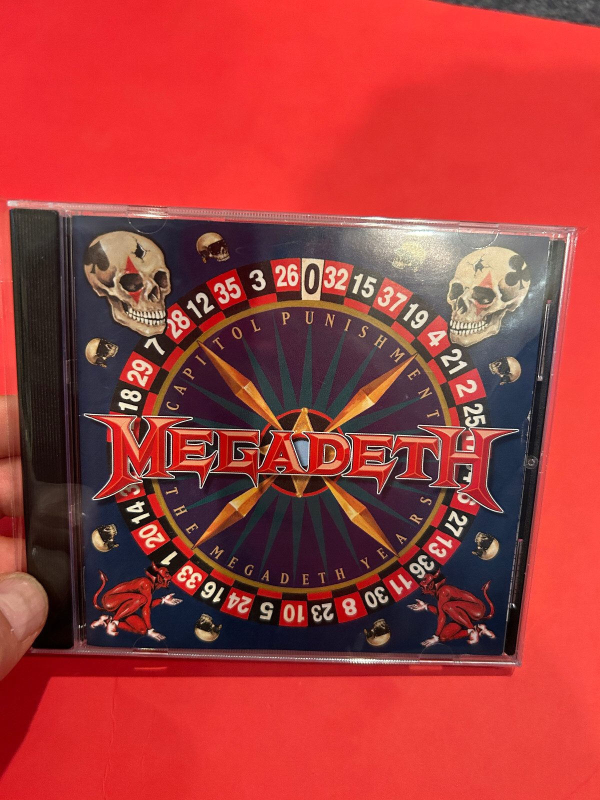 The MEGADETH Years -CAPITOL PUNISHMENT JAPAN EDITION RARE RELEASE