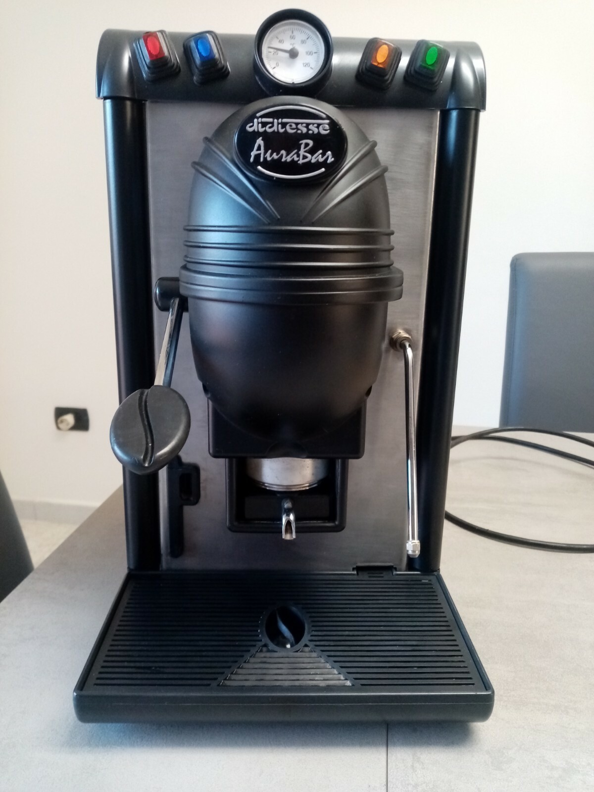 Macchina da caffè a cialde ese 44mm Didiesse Aura Bar Vapor nera -  KeepCost.com