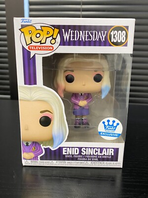 Funko POP! Television: Enid Sinclair #1308 Wednesday Exclusive w/protector